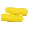 Juguete Forma de Maíz Perros Cachorros Juguete de Látex Juguetes Chirriantes Resistente a Mordeduras Juego Interactivo Juguete para Masticar Entrenamiento Jugando Juguetes para Perros Suministros para Perros