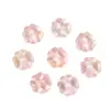 Pulseira Colorida de Vidro Trevo de Quatro Folhas Plana Contas Soltas Colar DIY Feito à Mão Acessórios de Joias com Contas Atacado