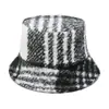 Chapéu de Pescador Americano Retro de Veludo Teddy Quente para Mulheres Outono e Inverno Estilo Britânico Retro Chapéu Bacia para Homens e Mulheres Atacado