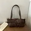 Comercio Exterior Estilo Coreano Piel Suave Bolso de Hombro Único para Mujer Nuevo Moda Gran Capacidad para Viajes Diarios Nicho Plegado Nube Bolso Tote