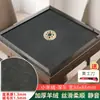 Mantel de Mahjong, Accesorios de Mantel para Máquina Automática de Mahjong, Diseño de Piel de Vaca, Engrosado, Sin Fichas Impresas, Tapete de Tela de Mahjong para Mesa