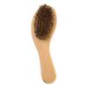 Mango de Arco Nuevo Transfronterizo Madera Maciza Artesanía de Implantación de Cabello Cerda de Cerdo Forma de Cabeza de Aceite Limpieza con Espuma Cepillo para Barba