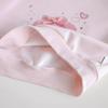 Ropa para Niñas 2026 Sudadera Algodón Puro Otoño Elegante Encaje Niños Top Rosa Dulce Camisa Cuello Redondo para Bebés Niñas
