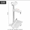 Suporte para Gabinete de Computador de Mesa Bandeja Suspensa Acessórios de Mesa Cabide Suporte Fixo Suporte Suporte de Parede Suporte de Caixa