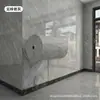 Rollo Grande de Tablero de Aluminio-Plástico Mármol Imitación Azulejo Pegatinas de Pared, Autoadhesivo Impermeable Cubierta de Pared para Cocina y Baño Papel Tapiz Decorativo