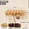 Perchero de madera maciza nórdico, perchero de pared estilo teclas de piano, gancho de pared para entrada, gancho detrás de la puerta del dormitorio, gancho de pared