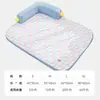 Ninho de Gato de Vime para Verão, Ninho de Cachorro, Ninho Refrescante, Universal para Quatro Estações, Removível e Lavável, Tapete de Vime de Verão, Cama para Gato de Estimação, Tapete de Dormir
