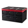 Caja de almacenamiento para coche caja de almacenamiento plegable para maletero de coche caja de almacenamiento de 55L cubo plegable