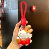 Novo Chaveiro de Gato da Sorte em Couro Cartoon, Pingente de Chaveiro de Bolsa Atrai-Dinheiro, Presente de Ano Novo Atacado