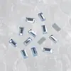 Zapatos Planos Azul Claro Uñas con Diamantes Diamante Mini Pequeño Mediano Grande Corazón Azul Gota de Agua Vidrio K9 Joyería para Uñas al por Mayor