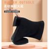 Botines Modernos para Mujer, Forrados de Felpa, Cómodos para Madres, Botas de Algodón con Tacón Grueso, Antideslizantes, Nuevos Botines Martin Otoño/Invierno 2026 para Mujer