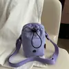 Venta al por mayor transfronteriza Primavera y Verano 2025 Impermeable de Gran Capacidad Versión Coreana Más Vendido Bolsa para Teléfono Móvil con Cordón para Mujer Bolsa para Almacenamiento de Botella de Agua Cruzada
