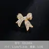 Moda Europea y Americana Nuevo Broche de Pin con Lazo para Ramillete Pin de Cuello Anti-Luz Accesorios para Ropa de Mujer Broche