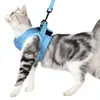 Correa para gato, arnés para gato, arnés tipo chaleco anti-escape para uso en exteriores, correa especial para gatitos, cadena para gato
