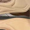 Palmilha Meia Palmilha Respirável de Couro PU com Amortecimento e Redução de Pressão para Sandálias Femininas, Saltos Altos, Sapatos Baixos, Palmilha de Sete Pontos