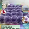 En Stock al por Mayor Bolas de Pelo Sintético de Conejo Pompones para Manualidades 6cm 7cm 8cm Accesorios para Bolsos, Ropa y Textiles del Hogar
