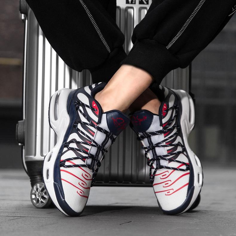 男鞋大码飞织运动鞋透气