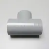 Codo Industrial de PVC-C Estándar Americano de 12 pulgadas, Diámetro Interior 323.9 mm, Codo de PVC-C Estándar Americano Dn300 Gris Claro