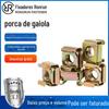 Porca Colorida para Parafuso de Coroa de Cassete Buckle Eletromecânico para Gabinete Porca para Caixa de Gabinete Porca Flutuante Parafuso para Gabinete Zinco Colorido