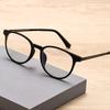 Óculos Planos com Lentes que Mudam de Cor Anti Luz Azul para Homens e Mulheres Óculos para Escritório Dia e Noite Simples Óculos Anti Fadiga Luz Azul