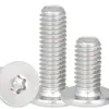 Em Estoque Parafusos de Aço Inoxidável 304 cm Phillips Cabeça Chata Parafusos M4-M8 Cabeça Chata Grande Cabeça Fina Parafusos de Máquina Phillips