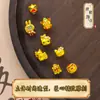 Latón chapado en oro accesorios dios de la riqueza imitación oro vietnamita cuerda trenzada hecha a mano accesorios con cuentas al por mayor león cuentas de marea nacional
