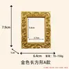 Marco de Óleo Resina Retro Estilo Europeo Textura de Alta Gama Marco de Fotos Decorativo de Escritorio Montado en Pared Imán de Refrigerador Estéreo 3D Transfronterizo