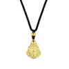 Loja de Ouro Mesmo Estilo Vietnamita Areia de Ouro Barriga Grande Buda Pingente Colar Feminino Coração Lótus Buda Corrente de Suéter Fábrica Atacado Dropshipping