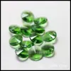 Verde Pavo Real 10mm color satélite forma especial taladro de cristal único taladro satélite cuentas de cristal venta al por mayor y al por menor