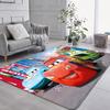 Alfombra de Piso de Dibujos Animados de Coche de Franela, Alfombra de Suministro Exclusivo Transfronterizo, Manta de Camping para Sala de Estar, Alfombra de Piso para Mesita de Noche de Cocina, Engrosada 1.2cm