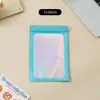 Bolsa auto-sellante brillante láser anti-oxidación para joyería, cebo, bolsa sellada con láser, empaque plástico para belleza, maquillaje, uñas