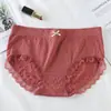 Nuevos pantalones de burbuja ropa interior mujer grafeno cómodos sin costuras transpirables talla grande cintura encaje shorts de triángulo