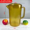 Jarra de Agua Fría en Stock para Uso Doméstico, Tetera de Acrílico con Escala, Tetera con Infusor de Té Resistente a Altas Temperaturas para Uso Comercial en Restaurantes