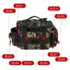 Bolsa de Cintura Tática Multifuncional, Bolsa de Ombro para Viagem Masculina para Câmera, Bolsa Impermeável para Iscas de Pesca Esportiva ao Ar Livre, Bolsa de Ombro para Garrafa de Água