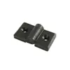 Xinhuaze en stock bisagra de nylon engrosada bisagra industrial para puerta de gabinete puerta y ventana orificio único conexión de bisagra de plástico