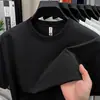 Nova Camiseta de Verão 2026 com Gola Redonda de Secagem Rápida para Homens, Adequada para Jovens e Meia-Idade, Camiseta Versátil Camada Base para Esportes Casuais ao Ar Livre