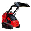 Minicargador Oruga para Neumáticos Todoterreno de Exportación, Bulldozer Eléctrico para Transporte de Proyecto de Eliminación de Estiércol de Granja