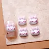 Férias Havaianas Hello Kitty Desenho Animado Acessórios para Unhas Fofos Acessórios Estereoscópicos para Unhas Gato Kt Novo Estilo