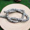 Cuentas Sueltas de Piedra Natural 4*7 Cuentas Espaciadoras en Forma de Píldora Cuentas para Pulsera DIY Venta al por Mayor Piedras Preciosas Múltiples Raíz de Bodhi Cuentas de Ábaco de Corte Recto