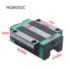 Deslizador de Máquina de Grabado Hgh20Ca Guía Lineal Carril Cuadrado Hgw25Cc30 con Accesorios de Brida Deslizante
