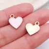 50 Colgantes de Varita de Deseos de Rosa Roja/Rosa para San Valentín Accesorios Creativos para Joyería DIY