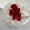 Pequeño pasador de orquídea fresca temperamento rizo flor de pelo flor tridimensional clip lateral foto foto clip lateral pinza de pico de pato