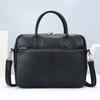 Bolsa de Mão Masculina Transfronteiriça Tendência Lona Couro Bolsa de Ombro Pode Ser Usada na Diagonal Multifuncional Grande Capacidade Bolsa de Negócios