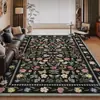 Alfombra para Sala de Estar Americana Transfronteriza, Manta para Sofá Completo de Dormitorio, Manta para Mesa de Café, Alfombra Lavada Antideslizante Imitación Cachemir Persa Fabricante
