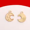 Nuevos Accesorios de Joyería de Aleación Colgantes de Luna y Estrella Materiales para Pulsera, Collar, Pendiente DIY Fabricante Mayorista