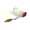 Venta al por mayor de fábrica Señuelo de Pesca Luminoso de Segunda Generación con Cola en T y Envoltura de Plomo, Cebo Biónico Suave Hueco Giratorio para Peces, 10/14 Gramos, Biónico