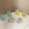 Brincos de Concha e Flor de Fada de Verão para Mulheres, Estilo Resort à Beira-Mar, Brincos de Luxo, Únicos, Bonitos e Versáteis