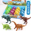 Juguete Modelo Huevo de Dinosaurio Transformable Juguete de Dinosaurio de Simulación Transformable Regalo Educativo para Niños Jardín de Infancia Juguete para Niños Venta al por Mayor