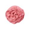 Accesorios de decoración para zapatos y ropa, flores para la cabeza de niños, flores de trompeta de satén hechas a mano, flores de gasa.
