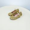 Venta de liquidación: Zapatos de Cristal para Niñas, Tacones Altos Brillantes para Niños, Zapatos Brillantes de Vestir para Actuación, Zapatos de Princesa, Zapatos de Salón